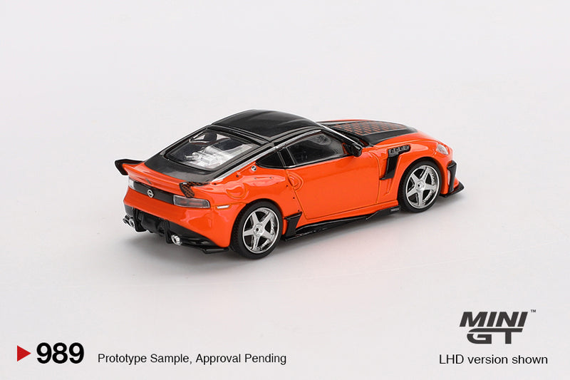 Load image into Gallery viewer, Nissan Z VEILSIDE FFZ400 ORANGE 2024 (LHD) MINI GT 1:64
