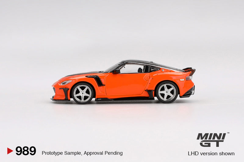 Load image into Gallery viewer, Nissan Z VEILSIDE FFZ400 ORANGE 2024 (LHD) MINI GT 1:64
