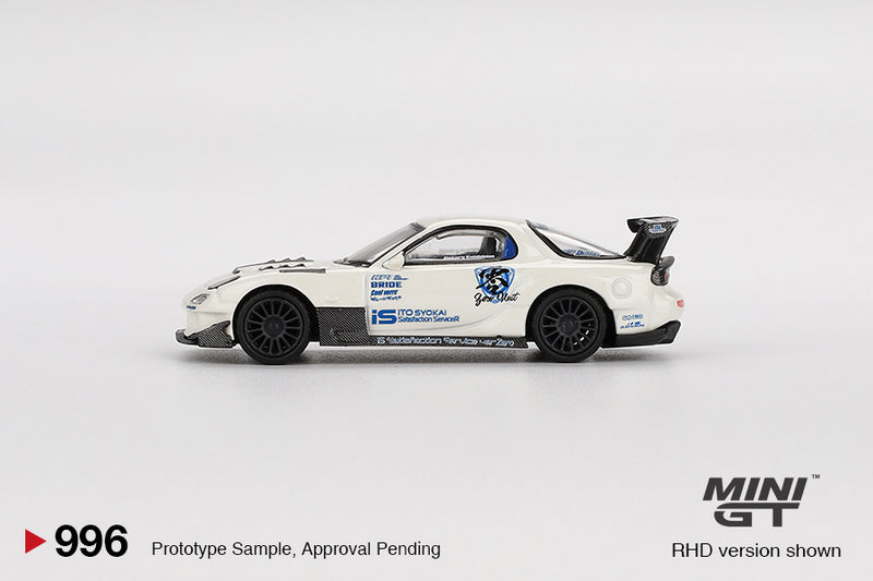Load image into Gallery viewer, Mazda RX7 (FD3S) ITOSYOUKAI REI-GOUKI WITH RE AMEMIYA 2004 (RHD) MINI GT 1:64
