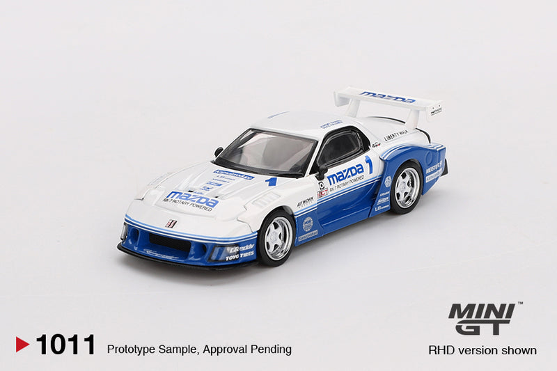 Load image into Gallery viewer, Mazda RX7 (FD3S) LB-SUPER SILHOUETTE IMSA 2024 (RHD) MINI GT 1:64
