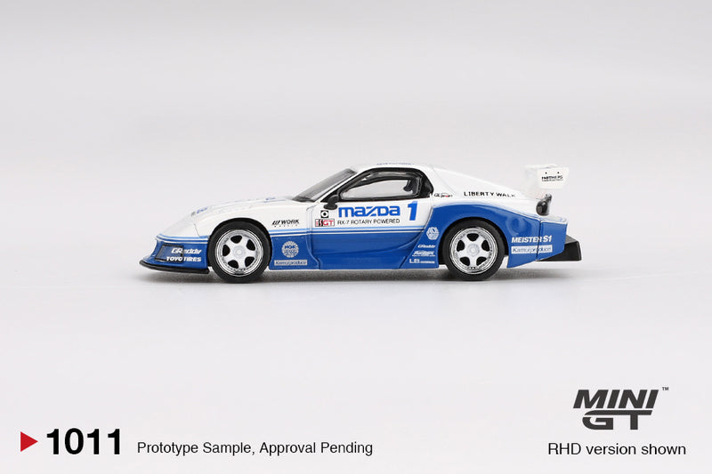 Load image into Gallery viewer, Mazda RX7 (FD3S) LB-SUPER SILHOUETTE IMSA 2024 (RHD) MINI GT 1:64
