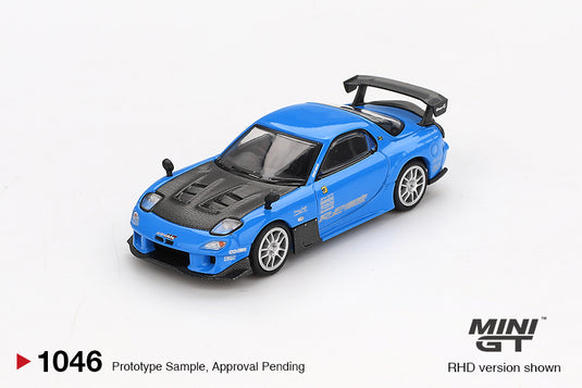 Mazda RX7 (FD3S) RE-AMEMIYA 20B NA 3ROTOR-7 AMA-SAN GO 2024 (RHD) MINI GT 1:64