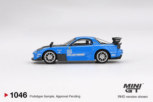 Mazda RX7 (FD3S) RE-AMEMIYA 20B NA 3ROTOR-7 AMA-SAN GO 2024 (RHD) MINI GT 1:64