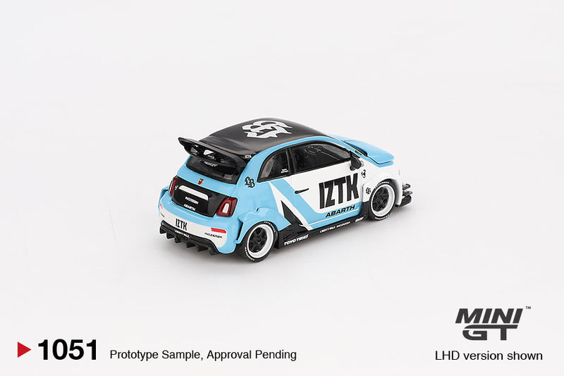 Load image into Gallery viewer, Fiat ABARTH 595 LB-WORKS X ABAS WORKS IZTK 2024 (LHD) MINI GT 1:64
