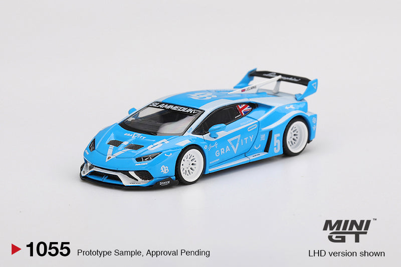 Load image into Gallery viewer, Lamborghini HURACAN LB- WORKS GT GRAVITY 2024 (RHD) MINI GT 1:64
