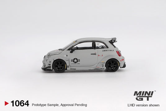 Fiat ABARTH 595 LB-WORKS X ABAS WORKS FIGHTERS 2024 (LHD) MINI GT 1:64