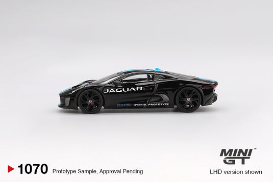 Jaguar C-X75 BLACK JAGUAR C- X75 BLACK 2010 (LHD) MINI GT 1:64