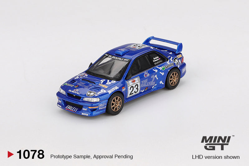 Load image into Gallery viewer, Subaru IMPREZA WRC99 ACROPOLIS RALLY #23 2000 MINI GT 1:64
