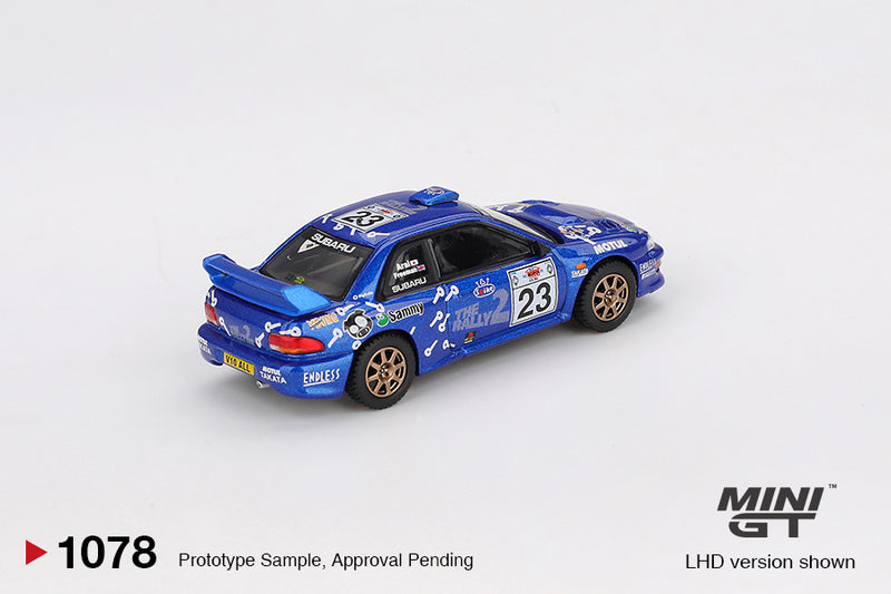 Load image into Gallery viewer, Subaru IMPREZA WRC99 ACROPOLIS RALLY #23 2000 MINI GT 1:64
