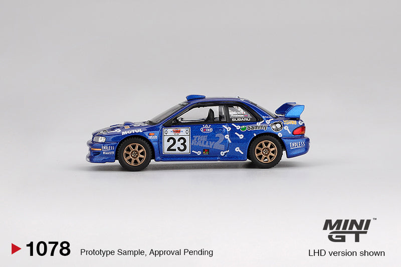 Load image into Gallery viewer, Subaru IMPREZA WRC99 ACROPOLIS RALLY #23 2000 MINI GT 1:64
