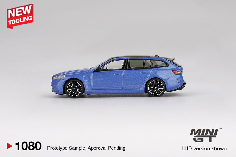 Load image into Gallery viewer, Bmw M5 (G99) TOURING MARINA BAY BLUE METALLIC 2024 MINI GT 1:64
