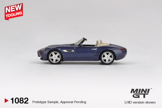 Bmw Z8 ALPINA ALPINA BLUE 2003 MINI GT 1:64