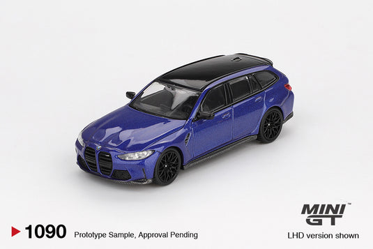 Bmw M3 TOURING COMPÉTITION PORTIMAO BLUE METALLIC 2023 (LHD) MINI GT 1:64