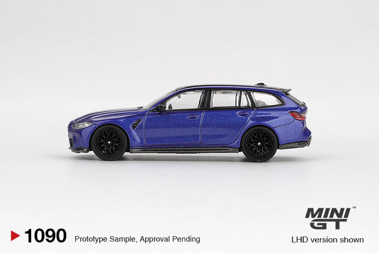 Bmw M3 TOURING COMPÉTITION PORTIMAO BLUE METALLIC 2023 (LHD) MINI GT 1:64