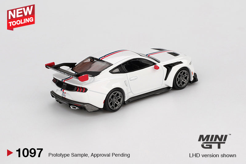 Load image into Gallery viewer, Ford MUSTANG GTD SPIRIT OF AMERICA 2025 (LHD) MINI GT 1:64
