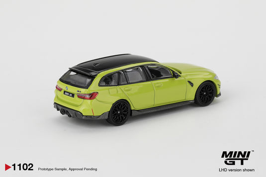 Bmw M3 (G82) TOURING SAO PAULO YELLOW 2025 (LHD) MINI GT 1:64