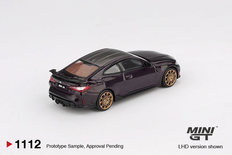 Load image into Gallery viewer, Bmw M4 (G82) PERFORMANCE DAYTONA PURPLE 2021 MINI GT 1:64
