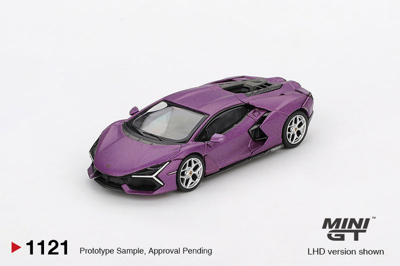 Load image into Gallery viewer, Lamborghini REVUELTO 30TH MATTE PURPLE 2024 (LHD) MINI GT 1:64
