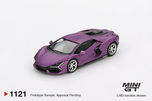 Lamborghini REVUELTO 30TH MATTE PURPLE 2024 (LHD) MINI GT 1:64