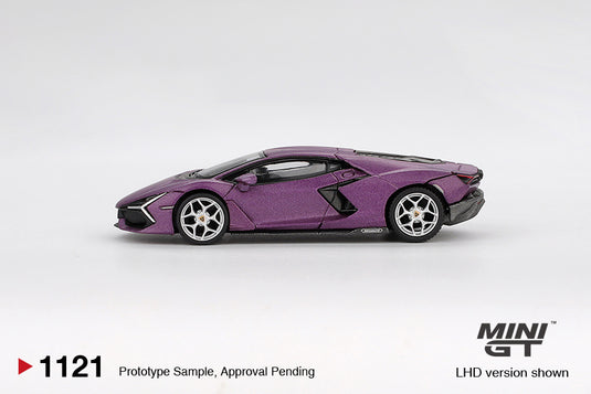 Lamborghini REVUELTO 30TH MATTE PURPLE 2024 (LHD) MINI GT 1:64