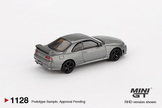 Nissan GTR (R33) NISMO BCNR33 CRS DARK METAL GRAY 1993 (RHD) MINI GT 1:64