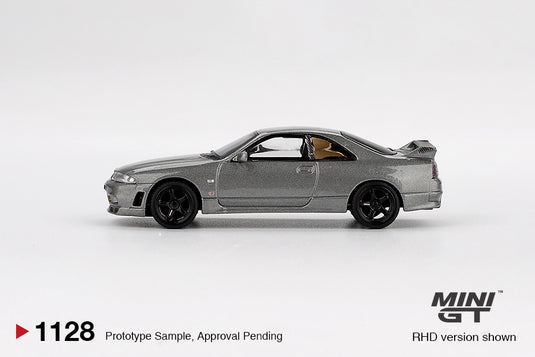 Nissan GTR (R33) NISMO BCNR33 CRS DARK METAL GRAY 1993 (RHD) MINI GT 1:64