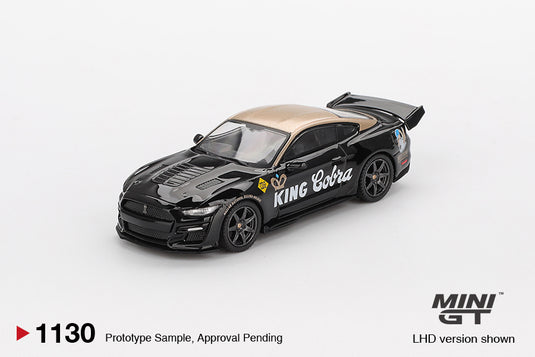 Ford SHELBY GT500 DRAGON SNAKE CONCEPT BLACK & GOLD 2020 (LHD) MINI GT 1:64