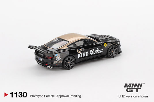 Ford SHELBY GT500 DRAGON SNAKE CONCEPT BLACK & GOLD 2020 (LHD) MINI GT 1:64