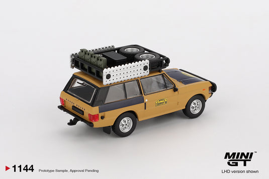 Land Rover RANGE ROVER C.SWOBODA & K.MENTEL WINNER CAMEL TROPHY SUMATRA 1981 (LHD) MINI GT 1:64