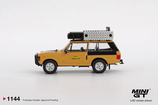 Land Rover RANGE ROVER C.SWOBODA & K.MENTEL WINNER CAMEL TROPHY SUMATRA 1981 (LHD) MINI GT 1:64