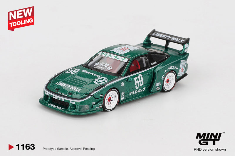 Load image into Gallery viewer, Nissan 180SX LB-SUPER SILHOUETTE TAS 2026 (RHD) MINI GT 1:64
