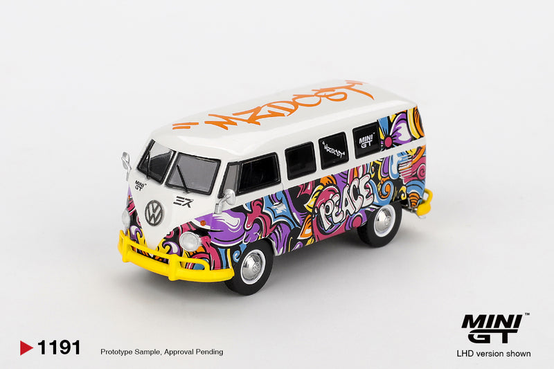 Load image into Gallery viewer, Volkswagen T1 MICRO BUS MIZU DESIGN 1967 (LHD) MINI GT 1:64

