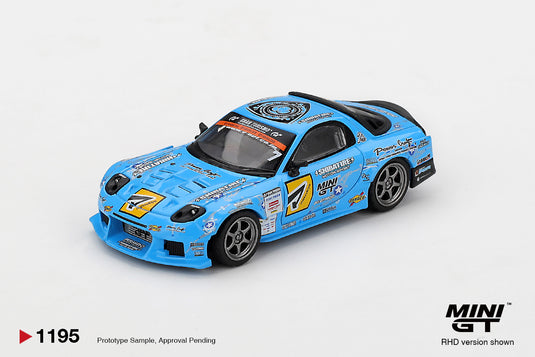 Mazda RX7 (FD3S) RE-AMEMIYA D1GP 2025 (RHD) MINI GT 1:64