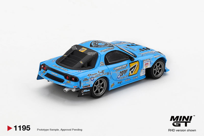 Load image into Gallery viewer, Mazda RX7 (FD3S) RE-AMEMIYA D1GP 2025 (RHD) MINI GT 1:64

