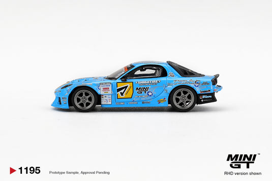 Mazda RX7 (FD3S) RE-AMEMIYA D1GP 2025 (RHD) MINI GT 1:64