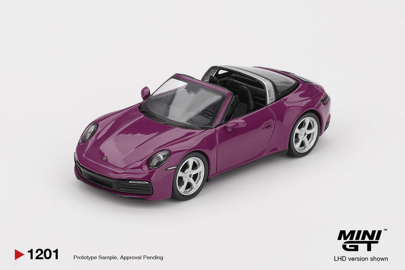 Chargez l'image dans la visionneuse de la galerie, ‼️ÉDITION LIMITÉE‼️ Porsche 911 (992) ROUGE PIERRE RUBIS ENSEMBLE DE 4 VOITURES 2025 MINI GT 1:64
