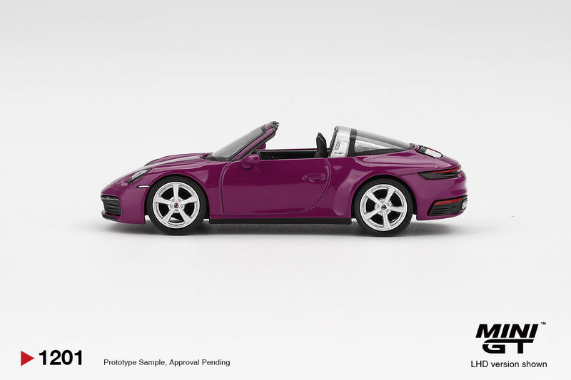 Chargez l'image dans la visionneuse de la galerie, ‼️ÉDITION LIMITÉE‼️ Porsche 911 (992) ROUGE PIERRE RUBIS ENSEMBLE DE 4 VOITURES 2025 MINI GT 1:64
