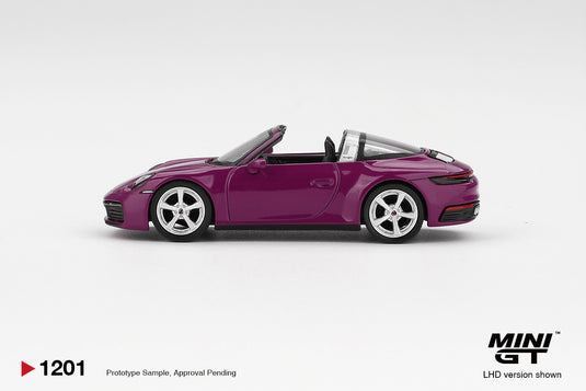‼️ÉDITION LIMITÉE‼️ Porsche 911 (992) ROUGE PIERRE RUBIS ENSEMBLE DE 4 VOITURES 2025 MINI GT 1:64