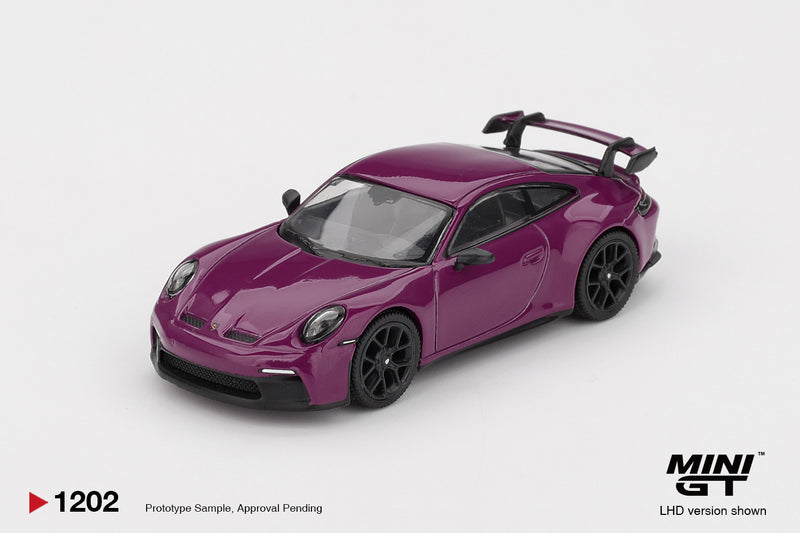 Chargez l'image dans la visionneuse de la galerie, ‼️ÉDITION LIMITÉE‼️ Porsche 911 (992) ROUGE PIERRE RUBIS ENSEMBLE DE 4 VOITURES 2025 MINI GT 1:64
