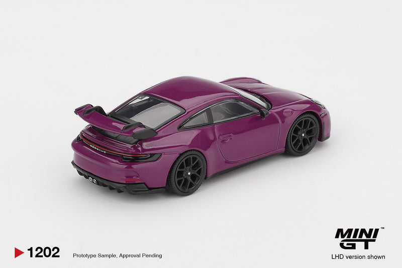 Chargez l'image dans la visionneuse de la galerie, ‼️ÉDITION LIMITÉE‼️ Porsche 911 (992) ROUGE PIERRE RUBIS ENSEMBLE DE 4 VOITURES 2025 MINI GT 1:64
