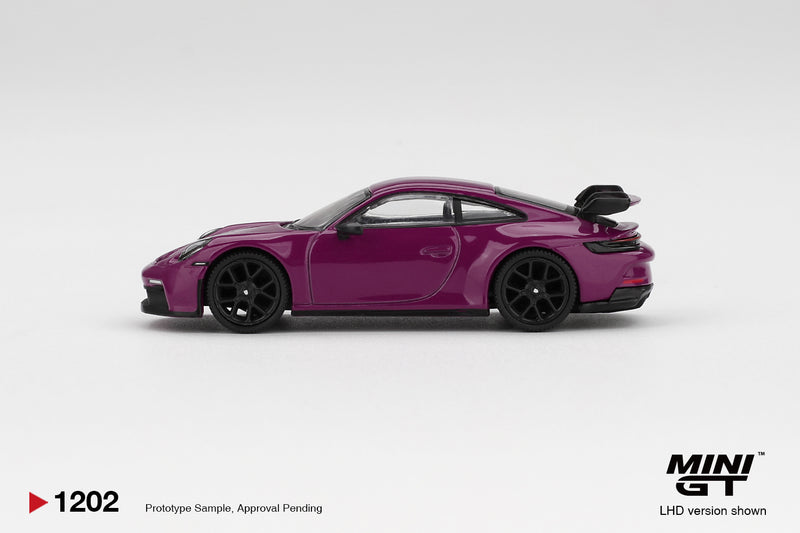 Chargez l'image dans la visionneuse de la galerie, ‼️ÉDITION LIMITÉE‼️ Porsche 911 (992) ROUGE PIERRE RUBIS ENSEMBLE DE 4 VOITURES 2025 MINI GT 1:64
