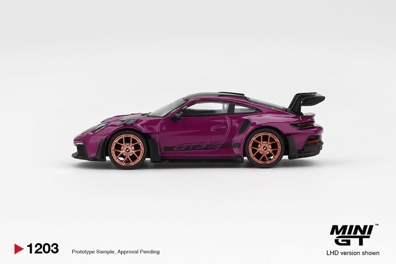 Chargez l'image dans la visionneuse de la galerie, ‼️ÉDITION LIMITÉE‼️ Porsche 911 (992) ROUGE PIERRE RUBIS ENSEMBLE DE 4 VOITURES 2025 MINI GT 1:64
