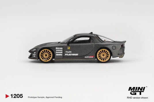 Mazda RX7 (FD3S) RE-AMEMIYA MATSUKIYO KOKU 3 ROTOR NA-7 TAS 2025 BEST AFGESTEMDE AUTO PRIJS 2025 (RHD) MINI GT 1:64