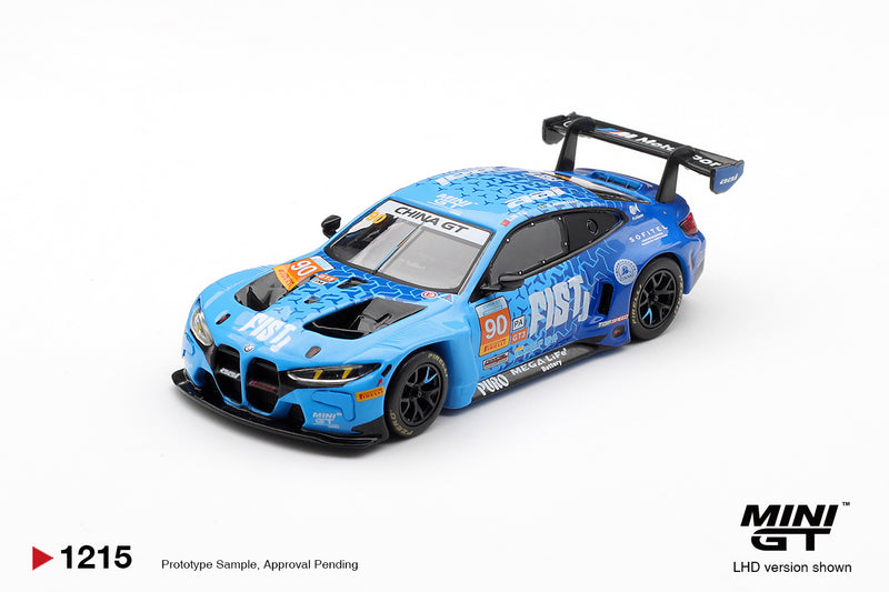 Chargez l'image dans la visionneuse de la galerie, ‼️ÉDITION LIMITÉE 2000 PIÈCES UNIQUEMENT POUR L'EUROPE‼️ BMW M4 GT3 EVO #90 FIST TEAM AAI 2025 CHINA GT (LHD) MINI GT 1:64
