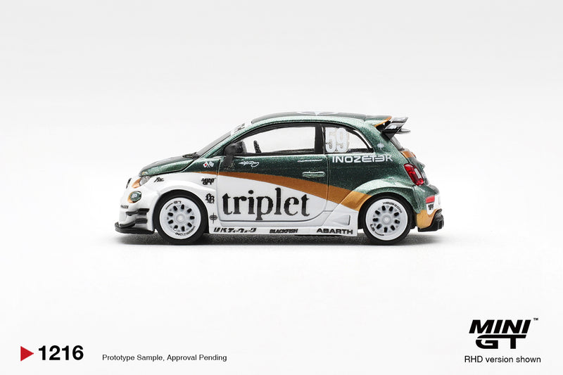 Load image into Gallery viewer, ‼️SPECIAL EDITION‼️FIAT 595 ABARTH LB-WORKS TY EDITION 2026 (RHD) MINI GT 1:64
