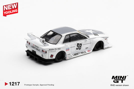 NISSAN GTR (R32) LB-KAIDO WORKS TAS 2025 (RHD) MINI GT 1:64