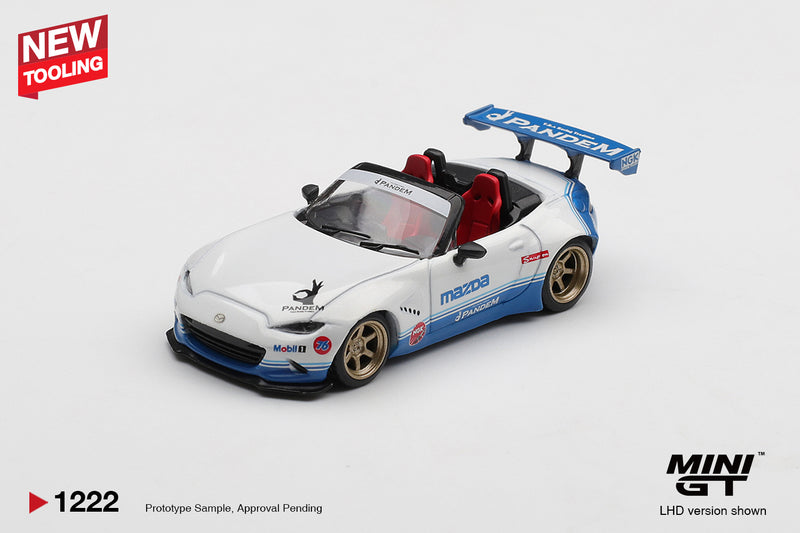 Load image into Gallery viewer, MAZDA MX-5 (ND) MIATA PANDEM IMSA 2025 (LHD) MINI GT 1:64
