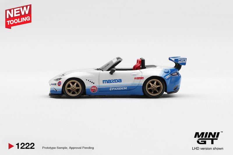 Load image into Gallery viewer, MAZDA MX-5 (ND) MIATA PANDEM IMSA 2025 (LHD) MINI GT 1:64
