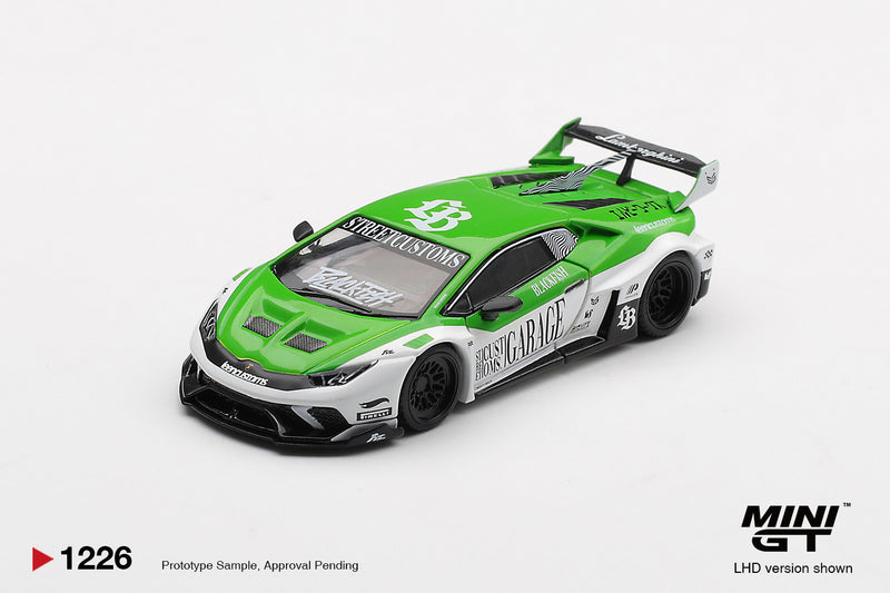 Load image into Gallery viewer, LAMBORGHINI HURACAN LB★WORKS GT STREET CUSTOMS 2025 (LHD) MINI GT 1:64
