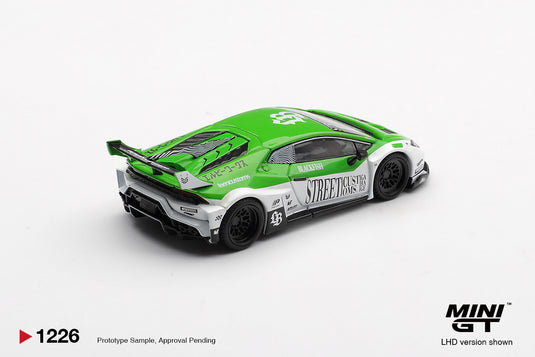 LAMBORGHINI HURACAN LB★WORKS GT STREET CUSTOMS 2025 (LHD) MINI GT 1:64